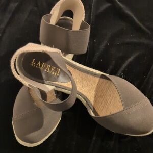 Lauren Ralph Lauren Brown Espadrille Shoes